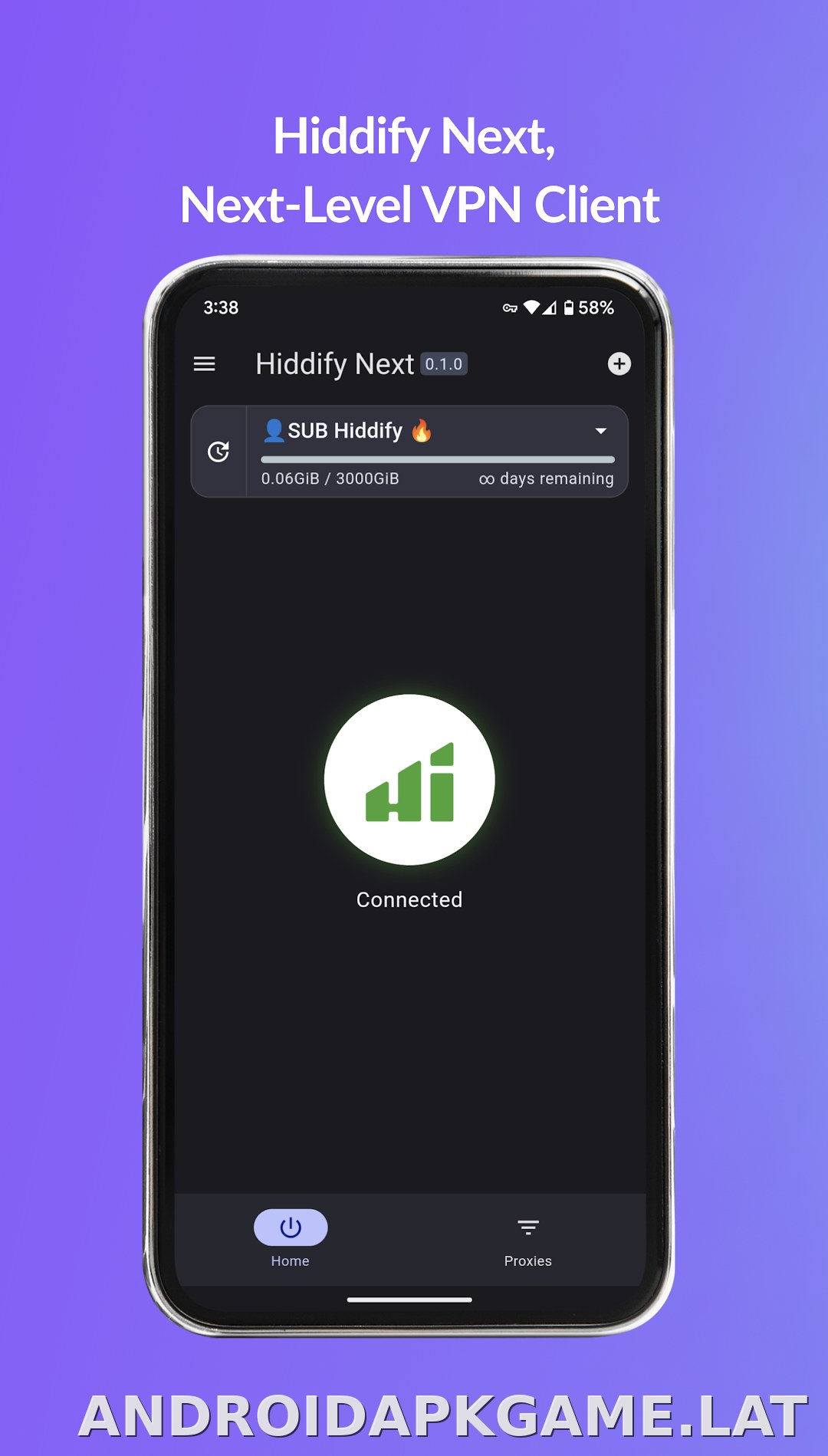 Hiddify скриншот 1