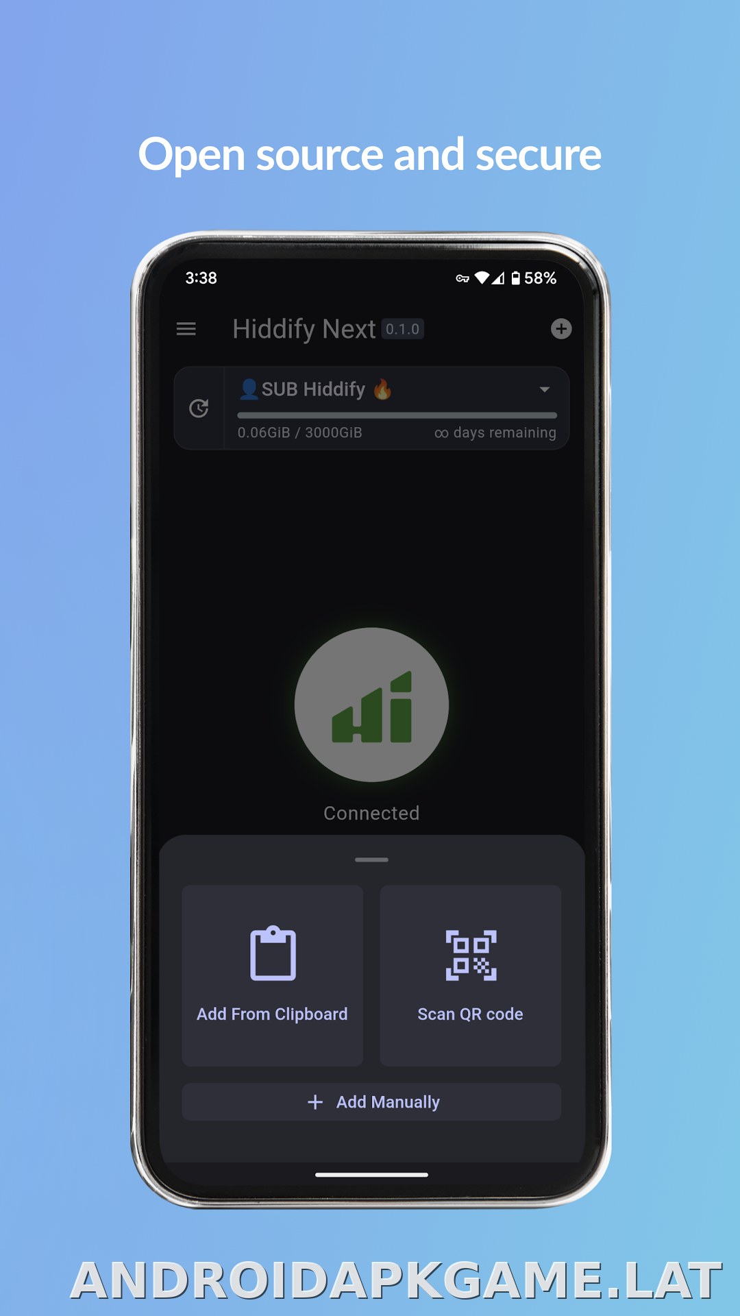Hiddify скриншот 4