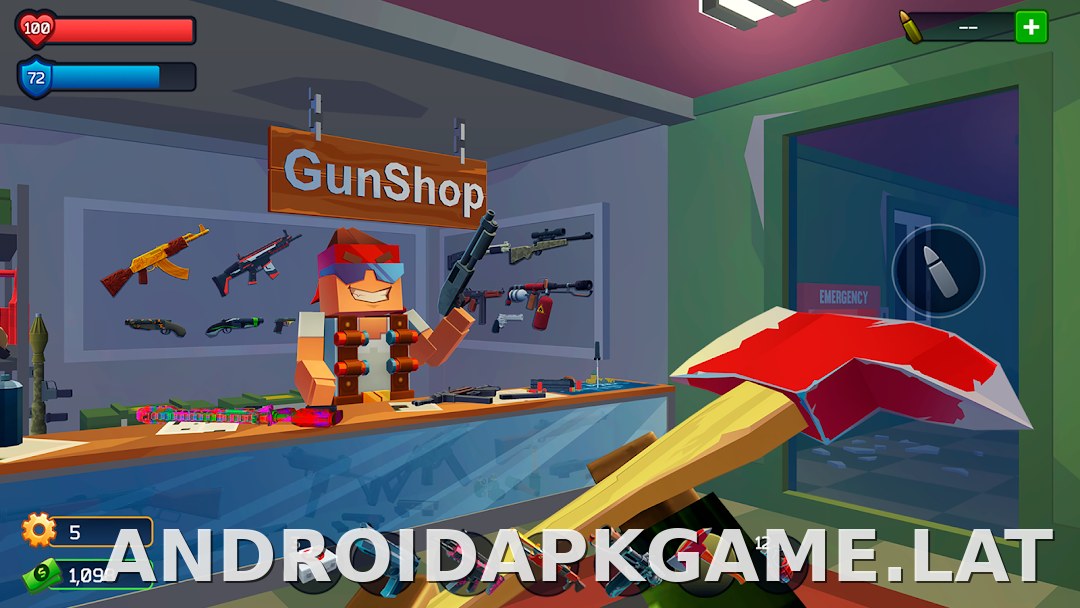 Pixel Combat: Zombies Strike скриншот 2