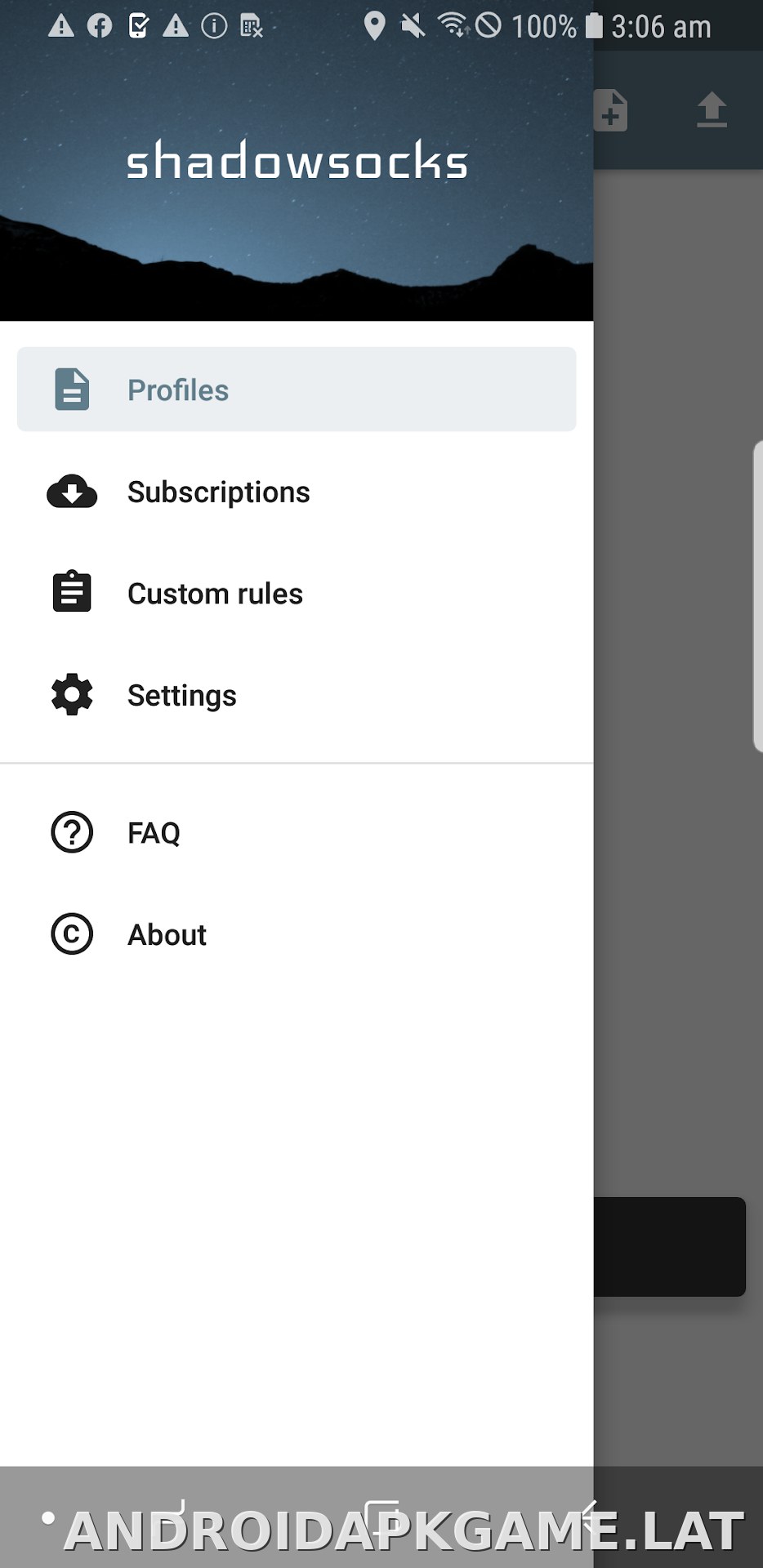 Shadowsocks скриншот 2