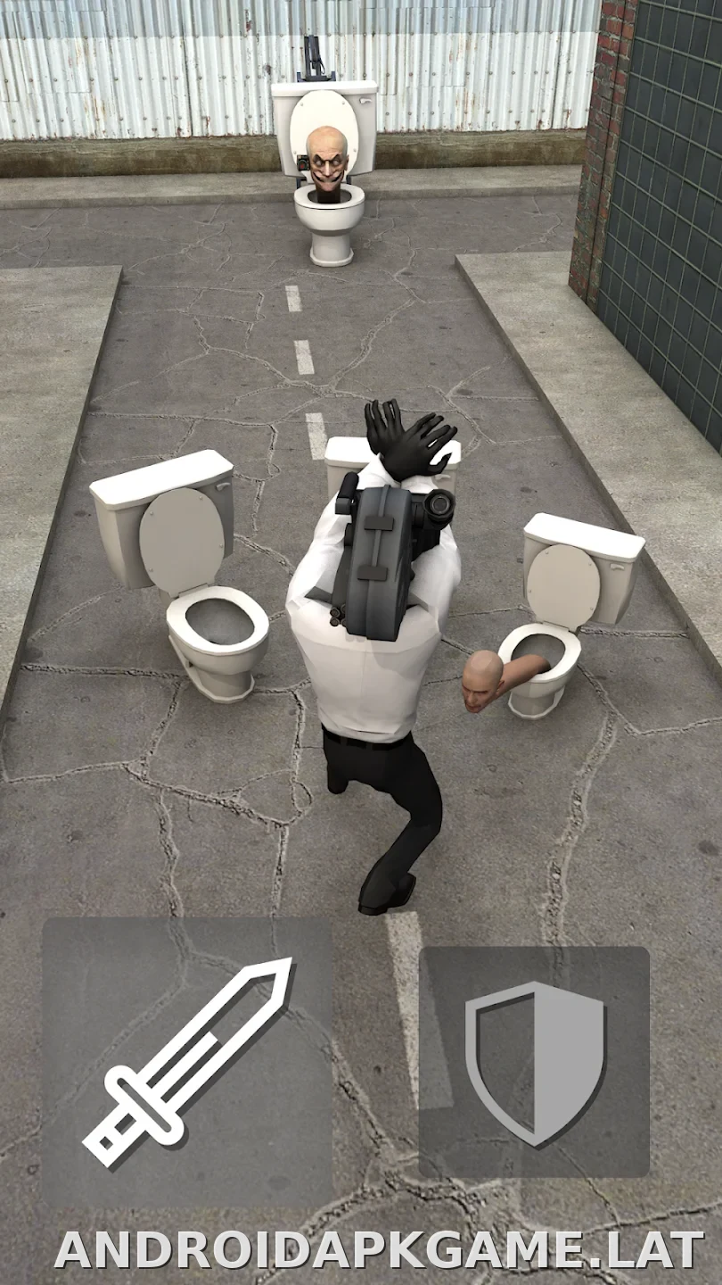 Toilet Fight скриншот 4