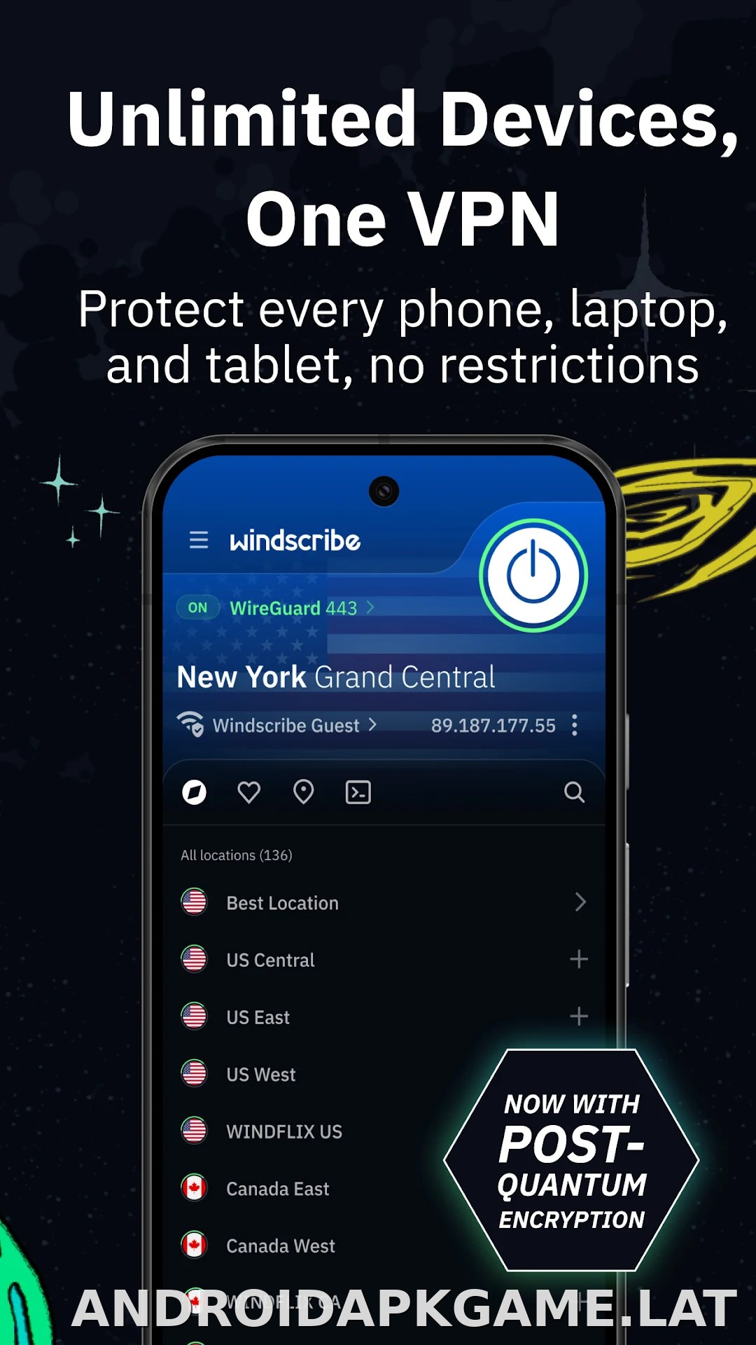 Windscribe скриншот 4